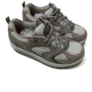 Skechers Shape Ups Sz 8 Walking Shoes Purple